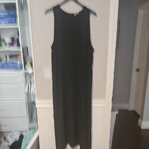 Be Stage 2X Black Sleeveless Maxi Dress for Casual Occasions
